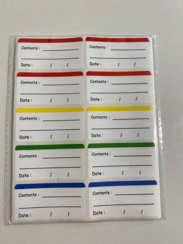 100x etiketten selbstklebend - etiketten,