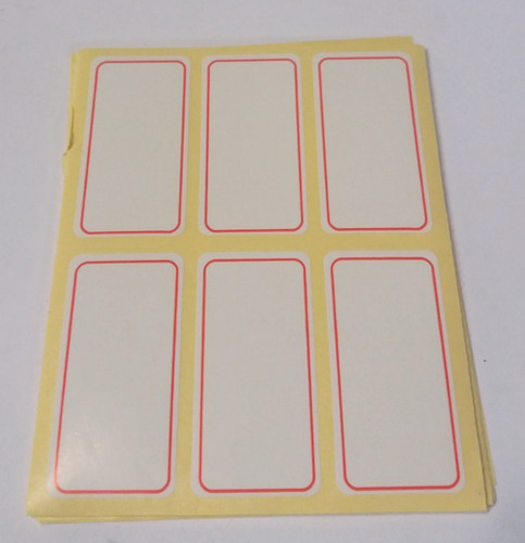 120 klebeetiketten - 120,