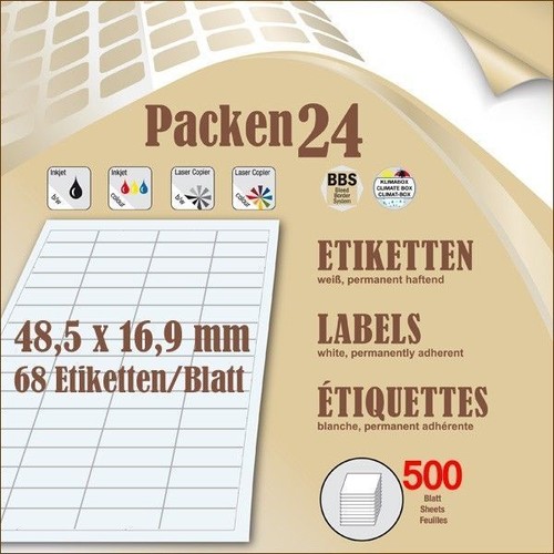 Box 500 blatt packen24 - á,
