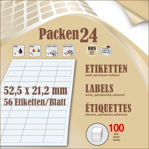 Schachtel 100 blatt - schachtel(n), á