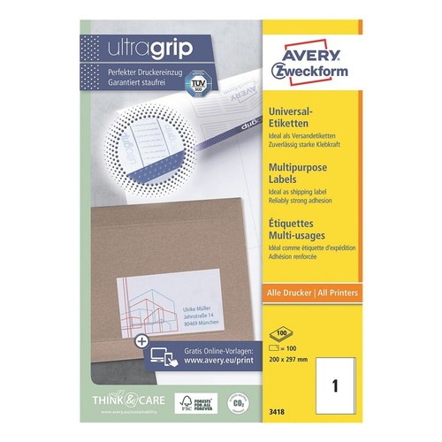 Avery zweckform 3418 universal - avery,