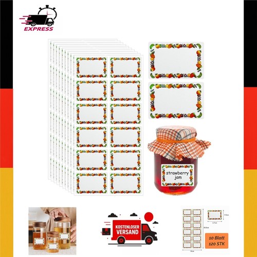 120 selbstklebende etiketten - 120,