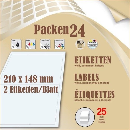 Schachtel blatt - 25,