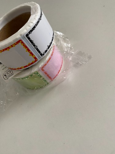 Rolle 200 stück marmeladen - 1x,