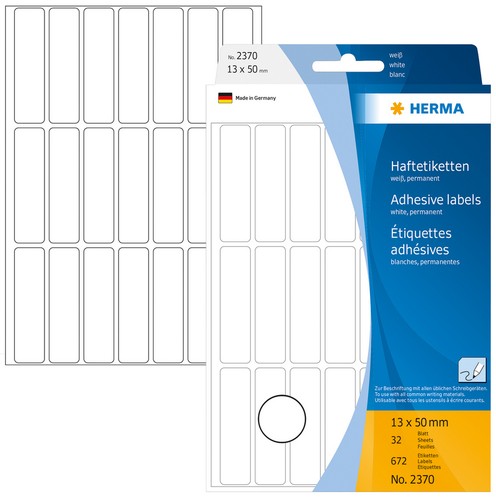 Herma vielzweck etiketten x - vielzweck, 13