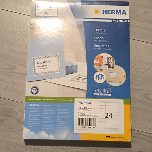 Herma 4429 vielzweck - herma, vielzweck-etiketten