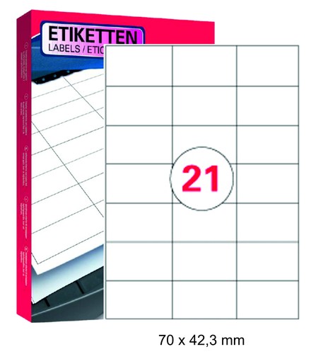 Haftetiketten universal - universal,