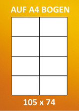 PREMIUM ETIKETTEN 105 x 74 MM