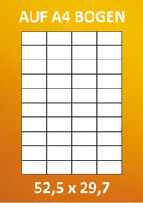 PREMIUM ETIKETTEN 52,5 x 29,7