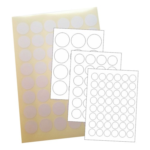 Runde universal etiketten - universal, 5