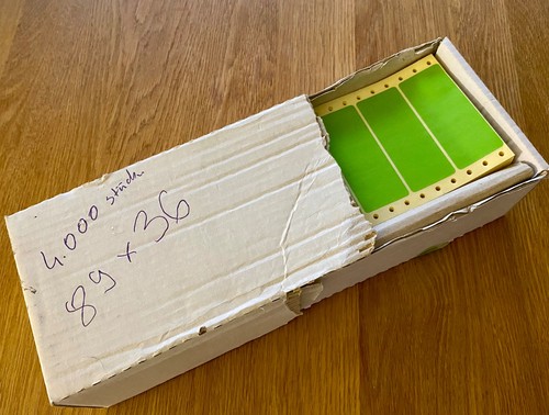 Selbstklebende edv etiketten - selbstklebende, edv-etiketten