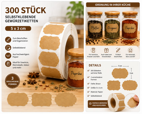 300 etiketten selbstklebend - etiketten,