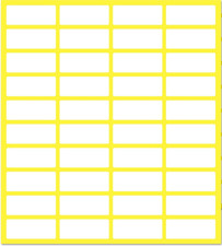 400 Vielzweck Etiketten 20 x 8