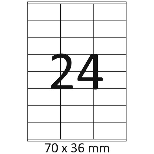 Etiketten 36mm 100 - 70,