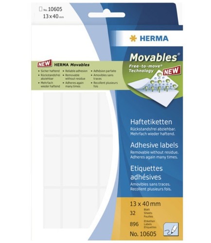 Herma movables etiketten - etiketten, 10605