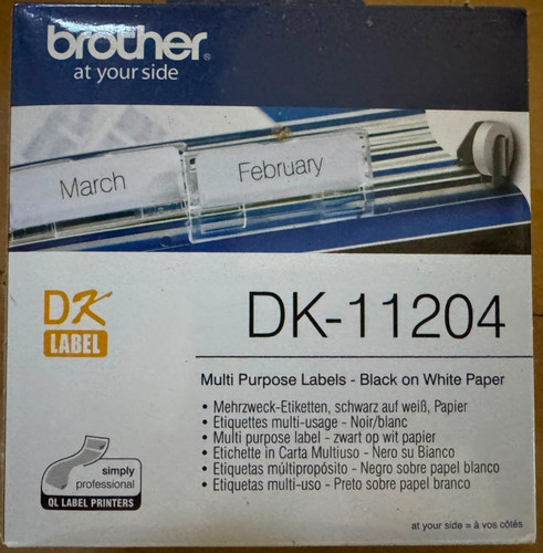 Brother 1204 etiketten - brother, dk-1204