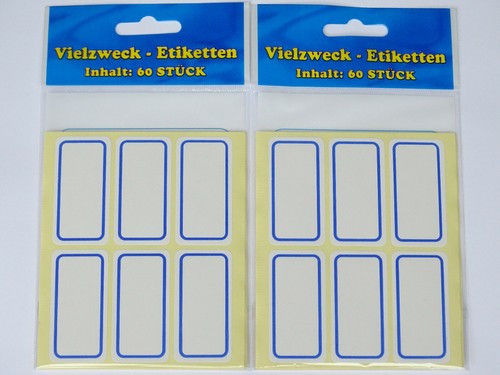 120 gefrieretiketten - 120,